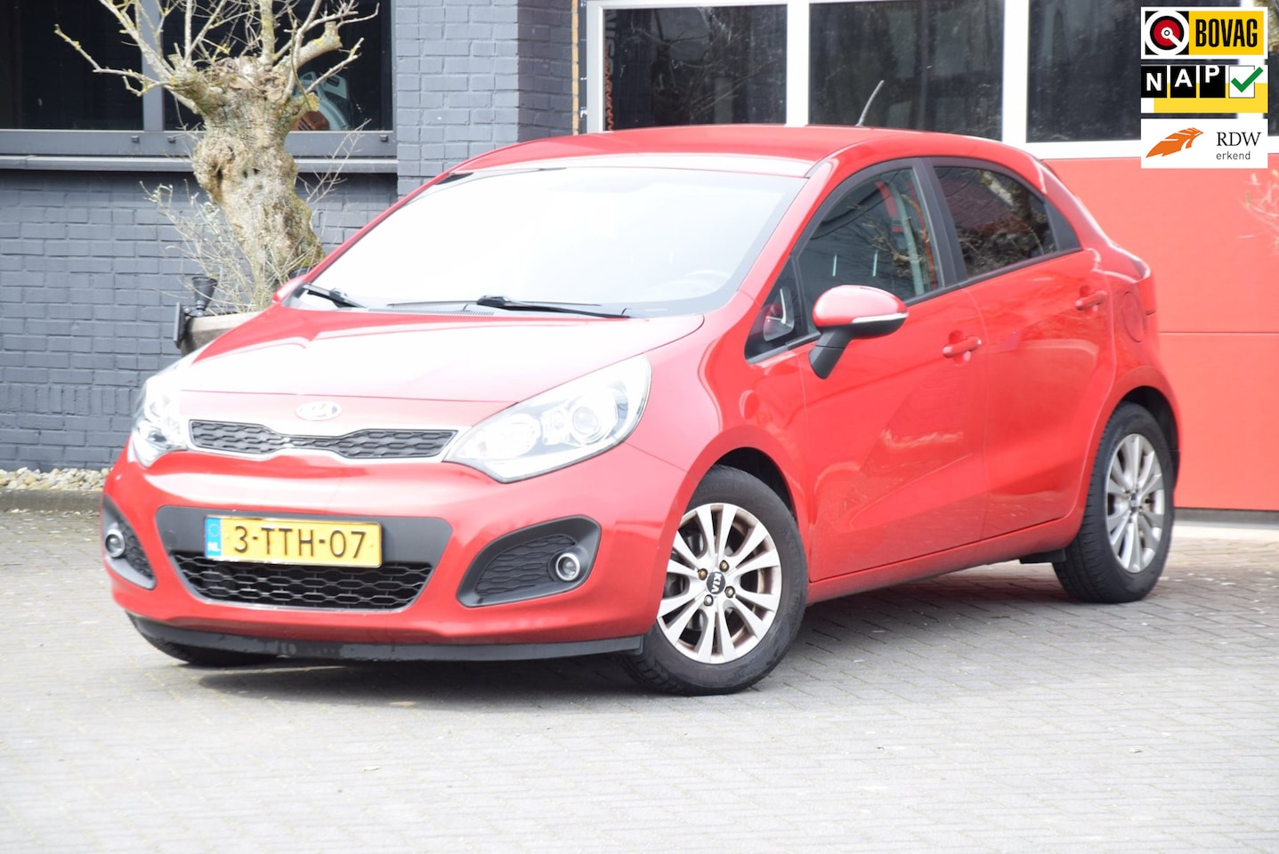 Kia Rio - 1.2 CCVT 2014 Comfordline Airco 5 Deurs Leder leer - AutoWereld.nl