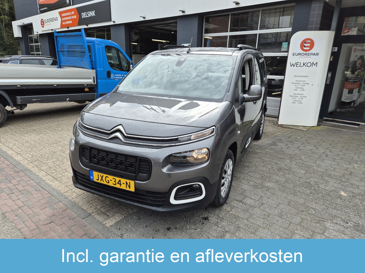 Citroën Berlingo - 1.2 PureTech Shine Automaat Automaat/Dakrails/Airco/Nav/Andriod/Apple Eurorepar - AutoWereld.nl