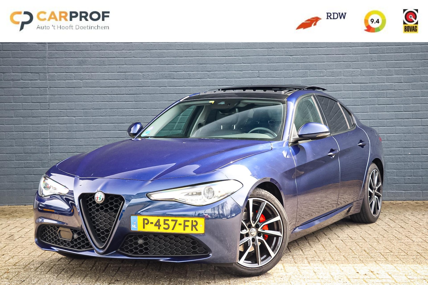 Alfa Romeo Giulia - 2.0T Corporate Edition 310 PK / PANO / TREKH. / STUUR + STOELVERW. - AutoWereld.nl