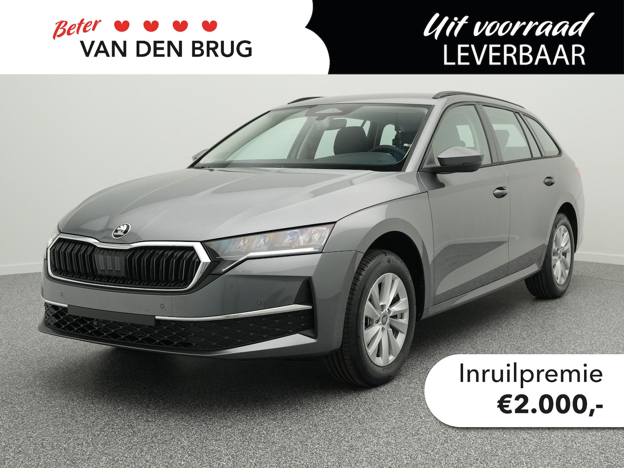 Skoda Octavia Combi - Business Edition 1.5 TSI 85 kW / 115 PK Combi 6 v. | Trekhaak | Camera | Elektr. Achterkle - AutoWereld.nl