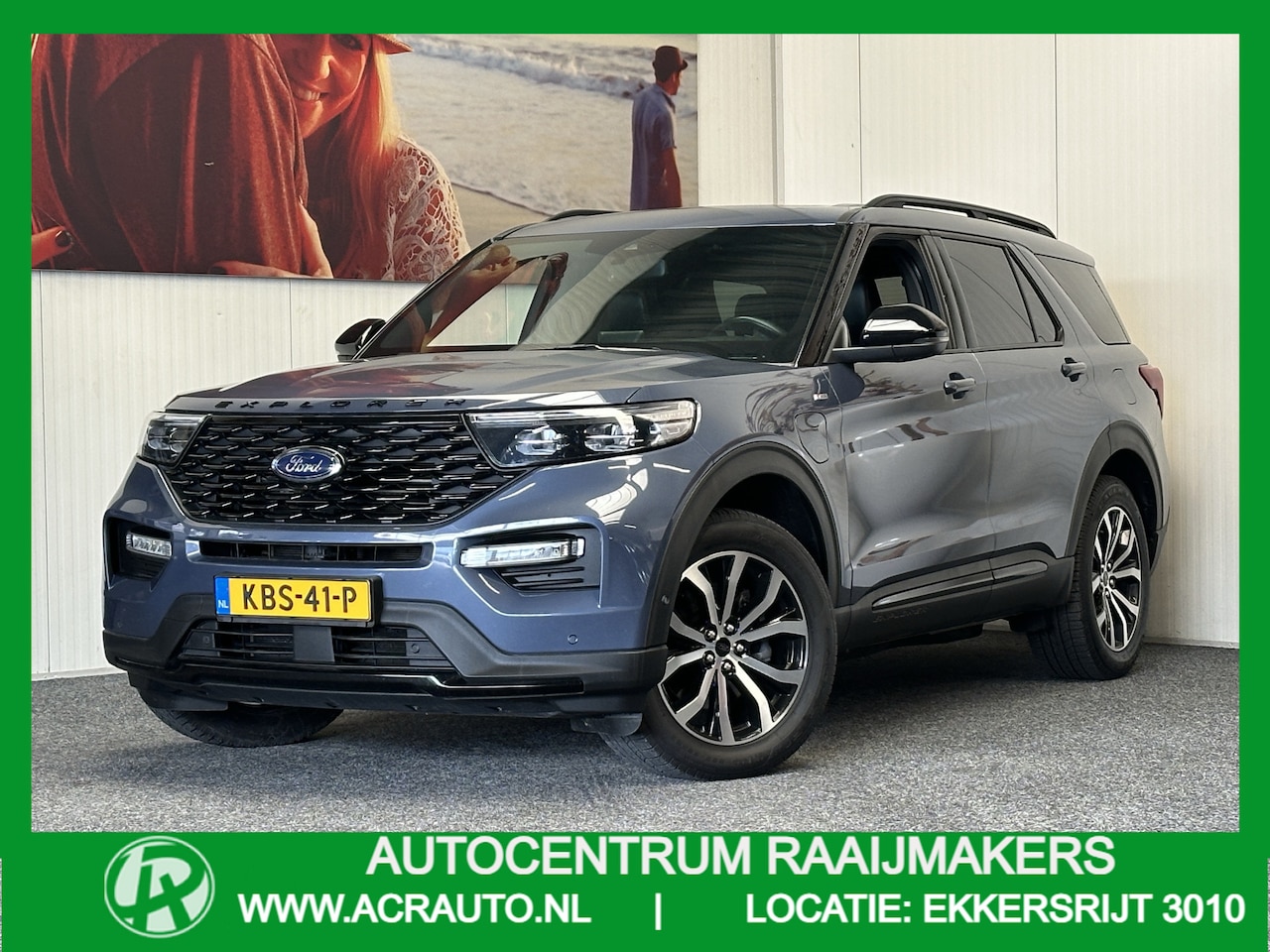 Ford Explorer - 3.0 V6 ECOBOOST PHEV ST-LINE 7 PERSOONS NAVIGATIE ADAPTIVE CRUISE CONTROL PANORAMA SCHUIF/ - AutoWereld.nl