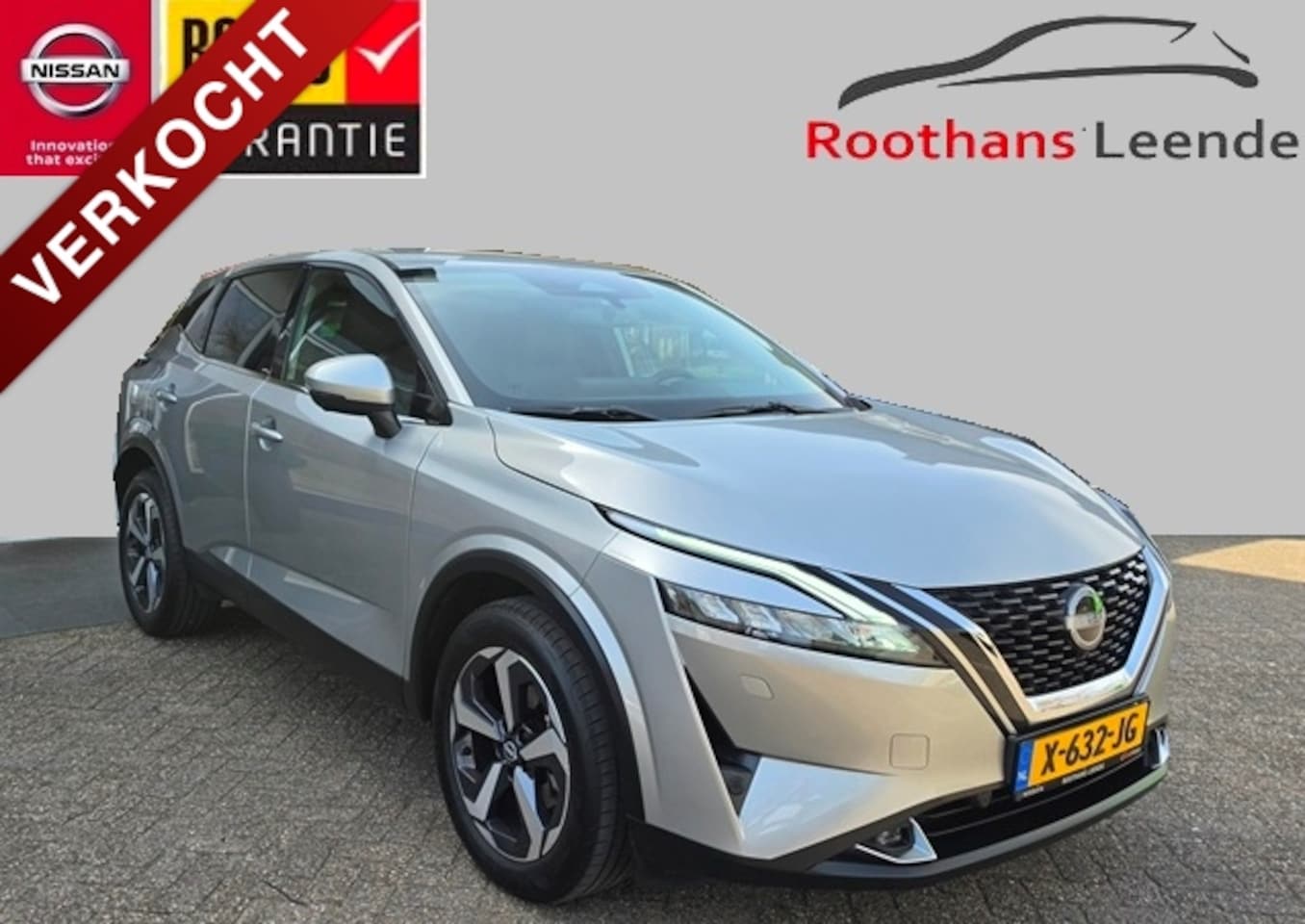 Nissan Qashqai - 1.3 158PK DIG-Turbo Mild-Hybrid X-Tronic A/T N-Connecta & Cold Pack - Trekhaak 1800KG - AutoWereld.nl