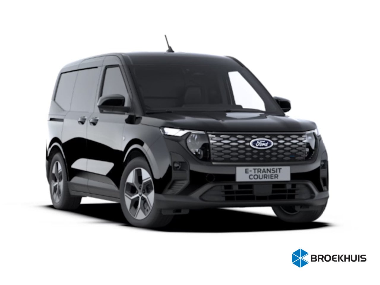 Ford Transit Courier - E-Transit Limited 44 kWh 136pk | Winter- & Driver Ass. Pack | Trekhaak | Direct leverbaar - AutoWereld.nl