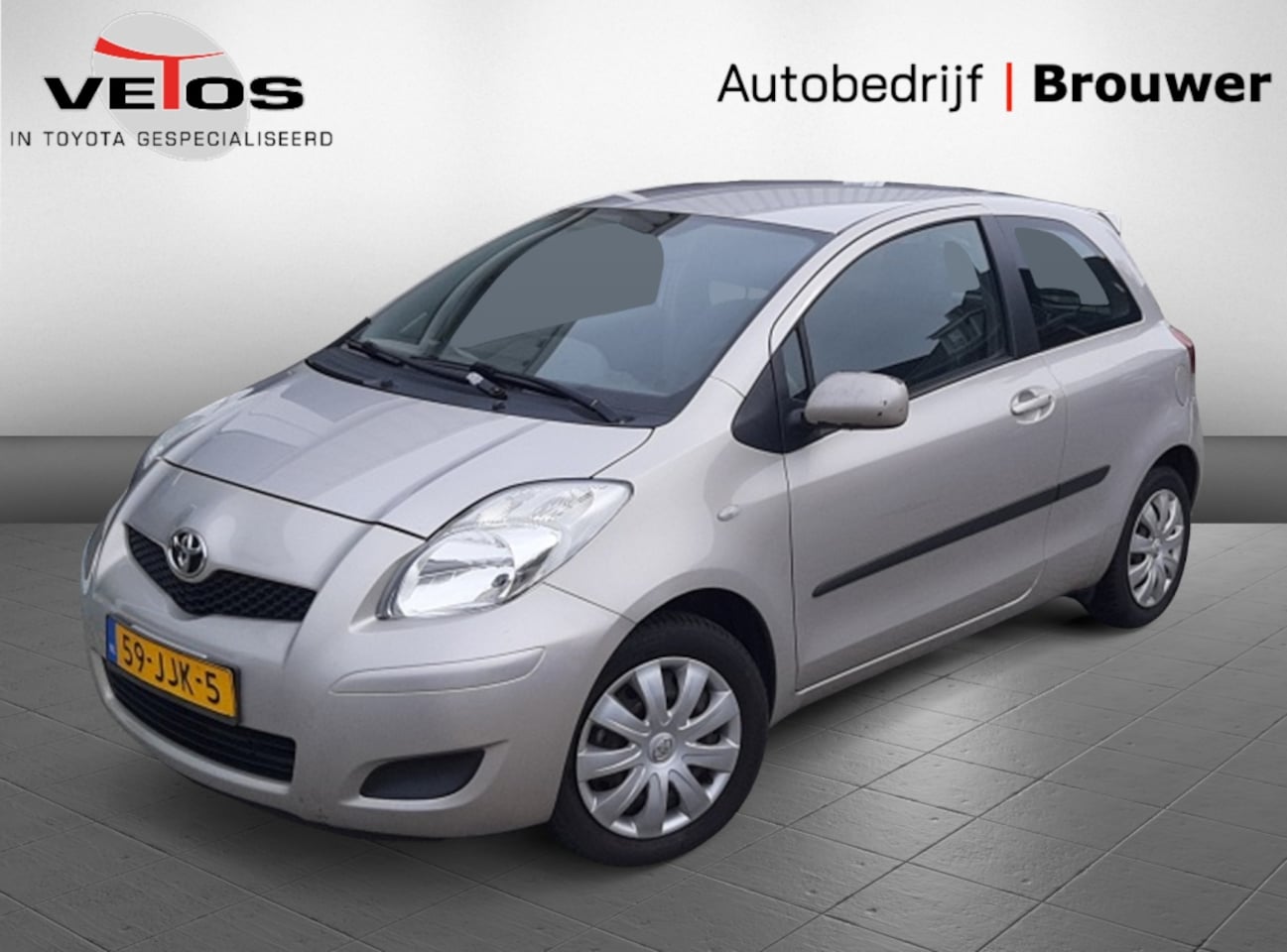 Toyota Yaris - 1.3 VVTi Aspiration 3 drs. Automaat - AutoWereld.nl