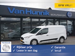 Ford Transit Connect - 1.5 TDCI L2 TREND 100PK BPM VRIJ Navi, Camera, Airco, Cruise, Trekhaak NR. H01
