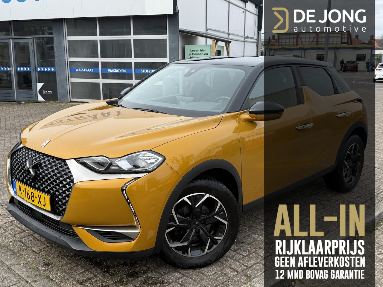 DS 3 Crossback - 1.2 PureTech Chic ALL-INRIJKLAARPRIJS/Apple carplay/Parkeersensoren/Airco/Keyless - AutoWereld.nl