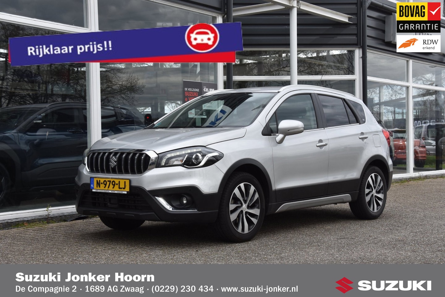 Suzuki S-Cross - 1.4 Fabr. garantie tot 02/2031! Smart Hybrid-Boosterjet Style - AutoWereld.nl