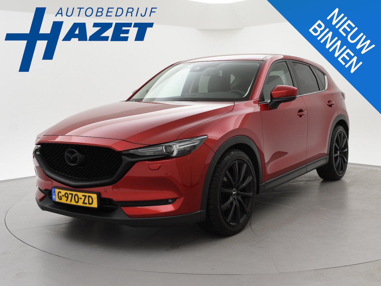 Mazda CX-5 - 2.0 165 PK AUT. + 20 INCH LMV | LEDER | CARPLAY | BOSE | MEMORY | STUUR/STOELVERW. - AutoWereld.nl