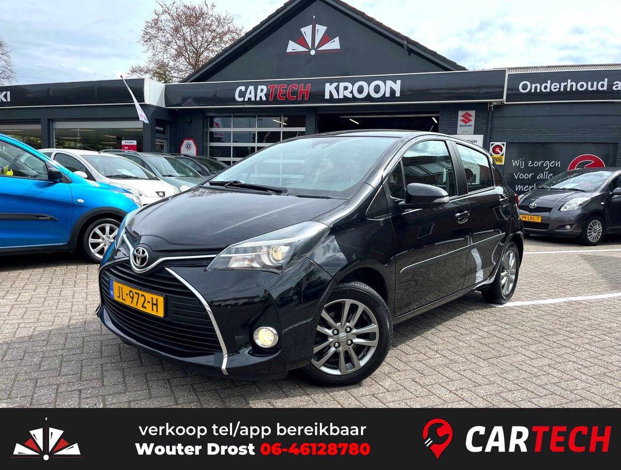 Toyota Yaris - 1.3 VVT-i Trend Navigatie, Climate control, cruise control - AutoWereld.nl