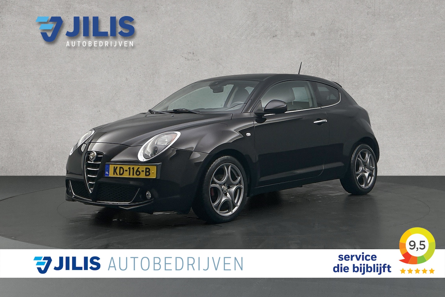 Alfa Romeo MiTo - 0.9 TwinAir Exclusive | Navigatie | 4-seizoen banden | Lederen bekleding | Cruise control - AutoWereld.nl