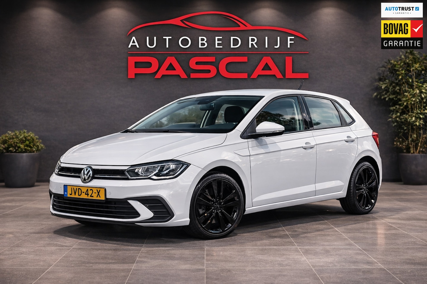 Volkswagen Polo - 1.0 TSI automaat. Stoelverwarming-Cruise-Parksensor - AutoWereld.nl