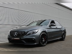 Mercedes-Benz C-klasse - AMG 63 S AMG NightPakket 510PK (PerformanceSportleder HeadUp Burmester Carplay Camera Carb