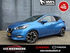 Nissan Micra - 1.0 IG-T 92pk Tekna | Eerste eigenaar | Parkeercamera | NL Auto | Blindspot | BOSE Audio |