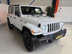 Jeep Wrangler - 4xe PHEV 380pk 4D Aut. Sahara, NWST, VOL, LEDER