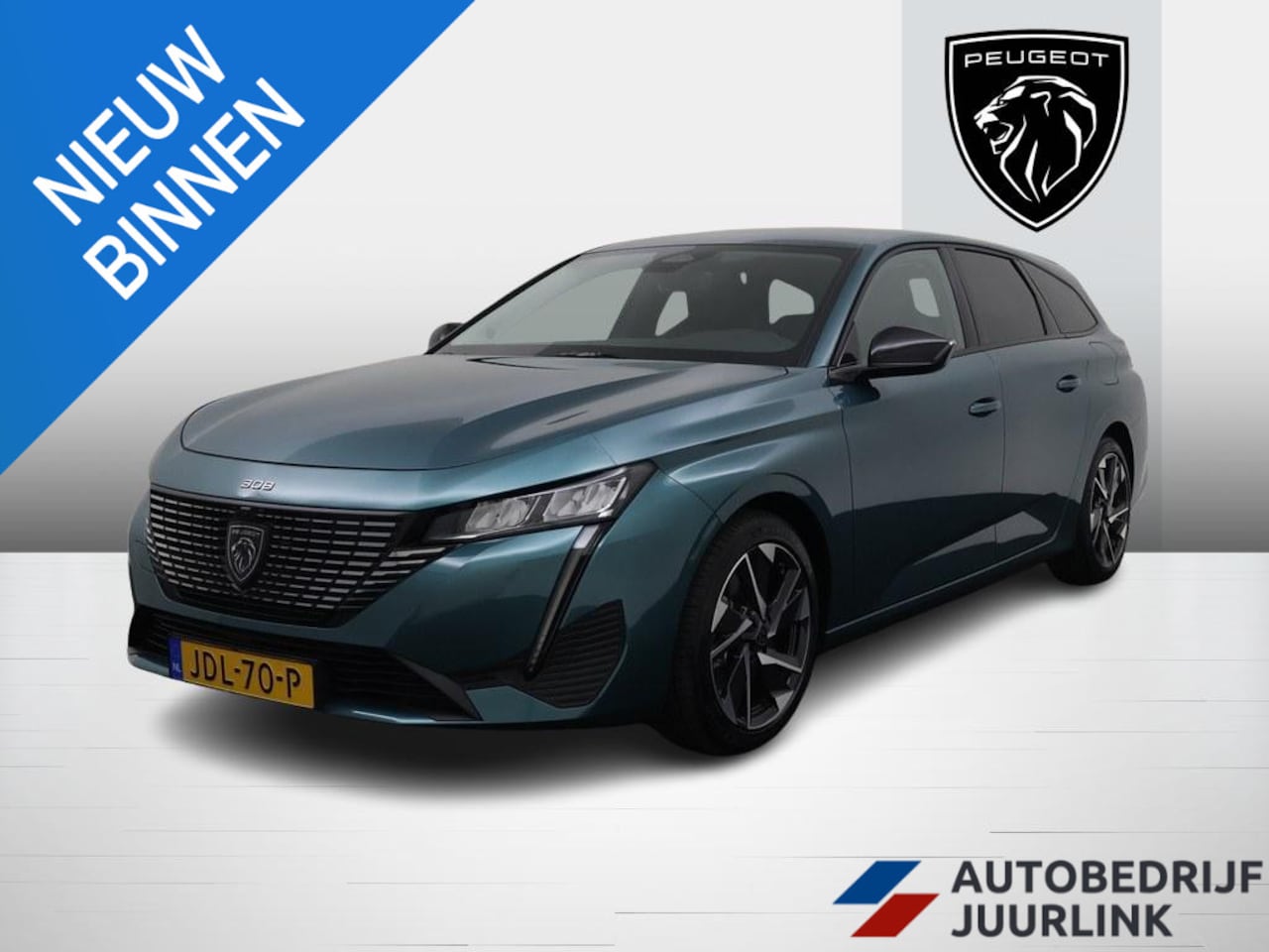 Peugeot 308 SW - 1.6 180pk Aut Plug-in Hybrid Allure Avantage Nieuw H.Leder/Nav/Camera/Carplay/Vc/Keyless/A - AutoWereld.nl