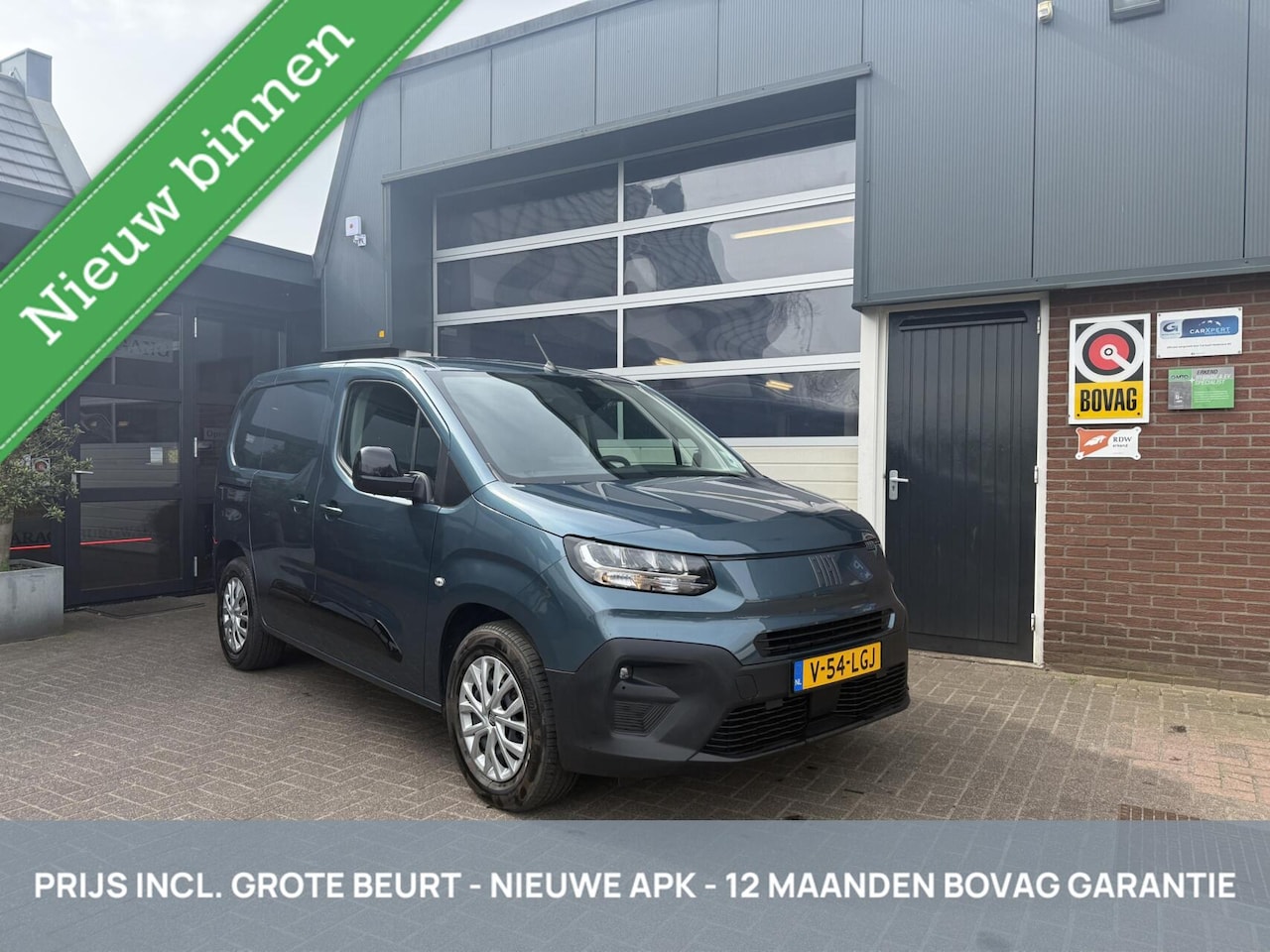 Fiat E-Doblo - L1 50 kWh SOH 98% ADAPT.CRUISE/CARPLAY *INCL. BEURT EN GARANTIE* - AutoWereld.nl