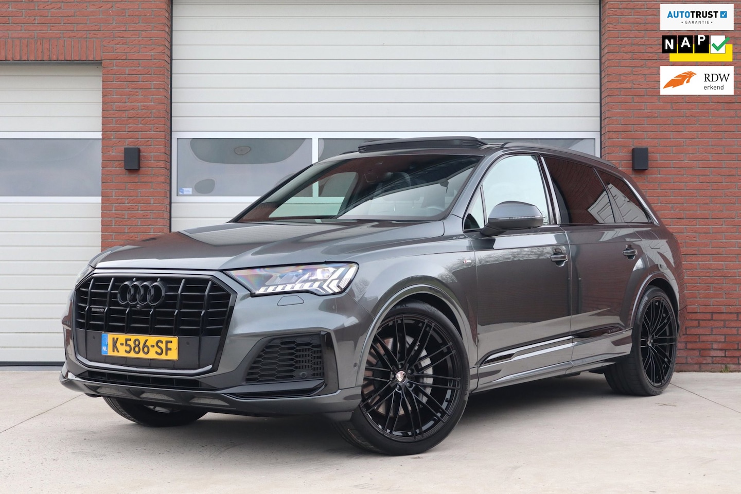 Audi Q7 - 55 TFSI e quattro Pro Line S 23 inch ABT Design velgen - Panoramadak - Bang & Olufsen - Lu - AutoWereld.nl