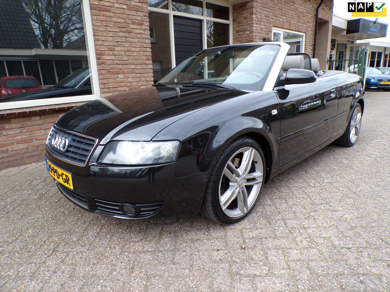 Audi A4 Cabriolet - 1.8 Turbo Pro Line Autmaat / leder / Navi - AutoWereld.nl