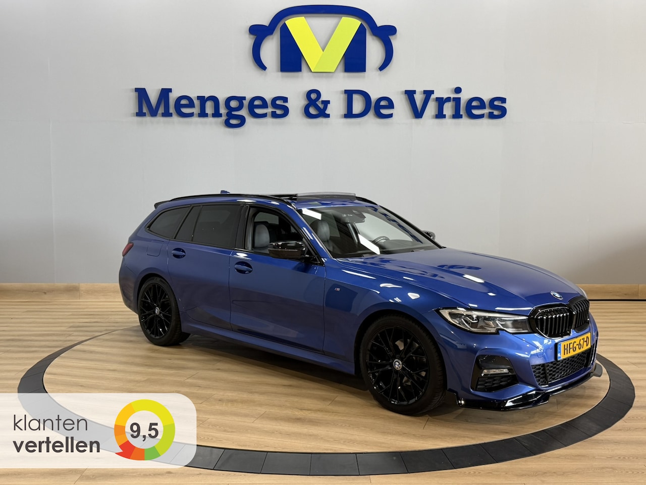 BMW 3-serie Touring - 320i High Executive M Sport Panorama | Trekhaak | Head up | Memory | Laser | Maxton Spoile - AutoWereld.nl