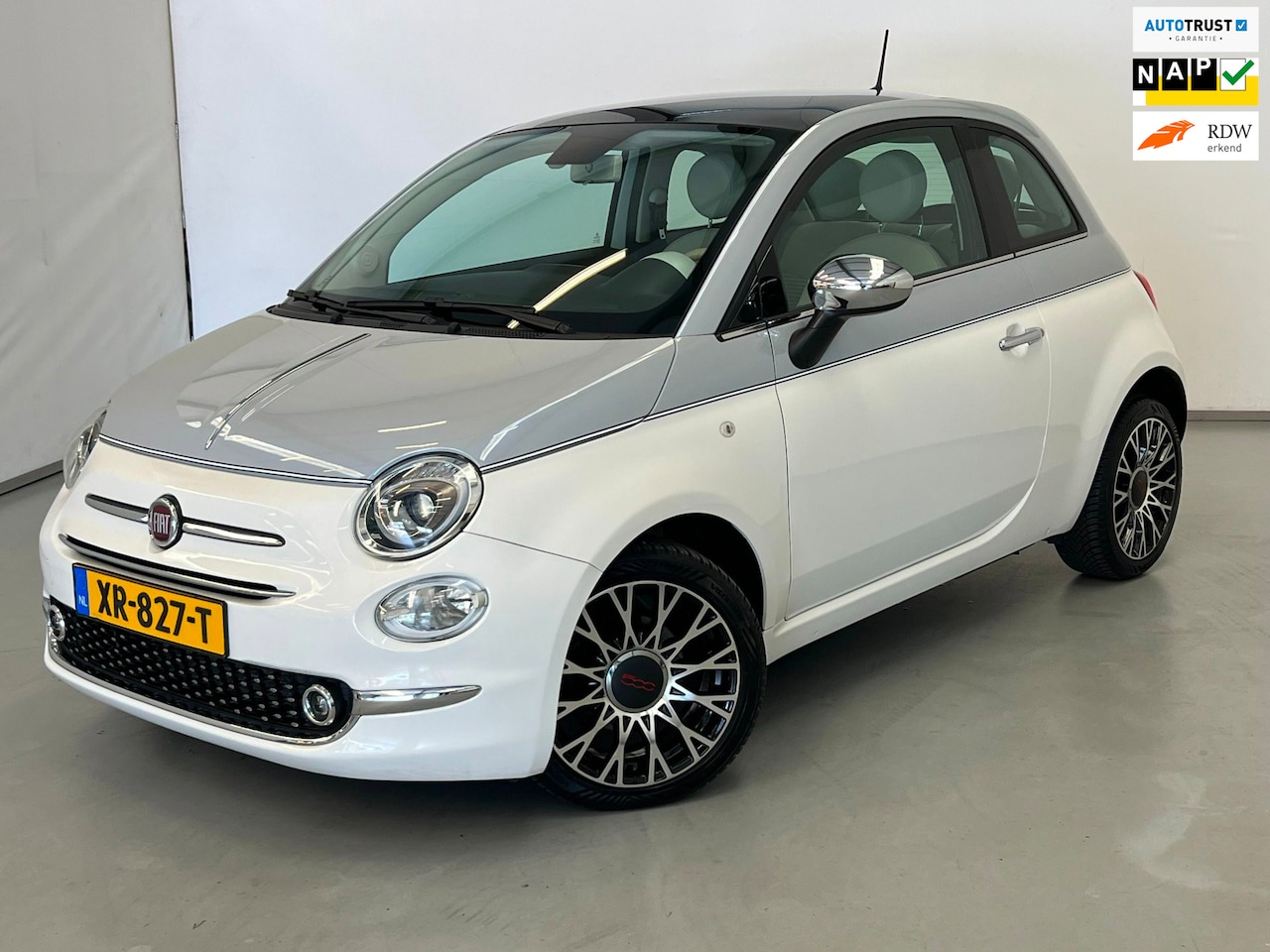 Fiat 500 - 0.9 TwinAir Turbo Collezione / Pano / NL-auto / 16" LM - AutoWereld.nl