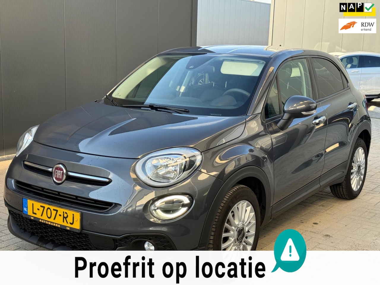 Fiat 500 X - 1.0 FireFly Turbo GSE 120 INCL 12 MND GARANTIEPAKKET Carplay Lane Assist APK 27 - AutoWereld.nl