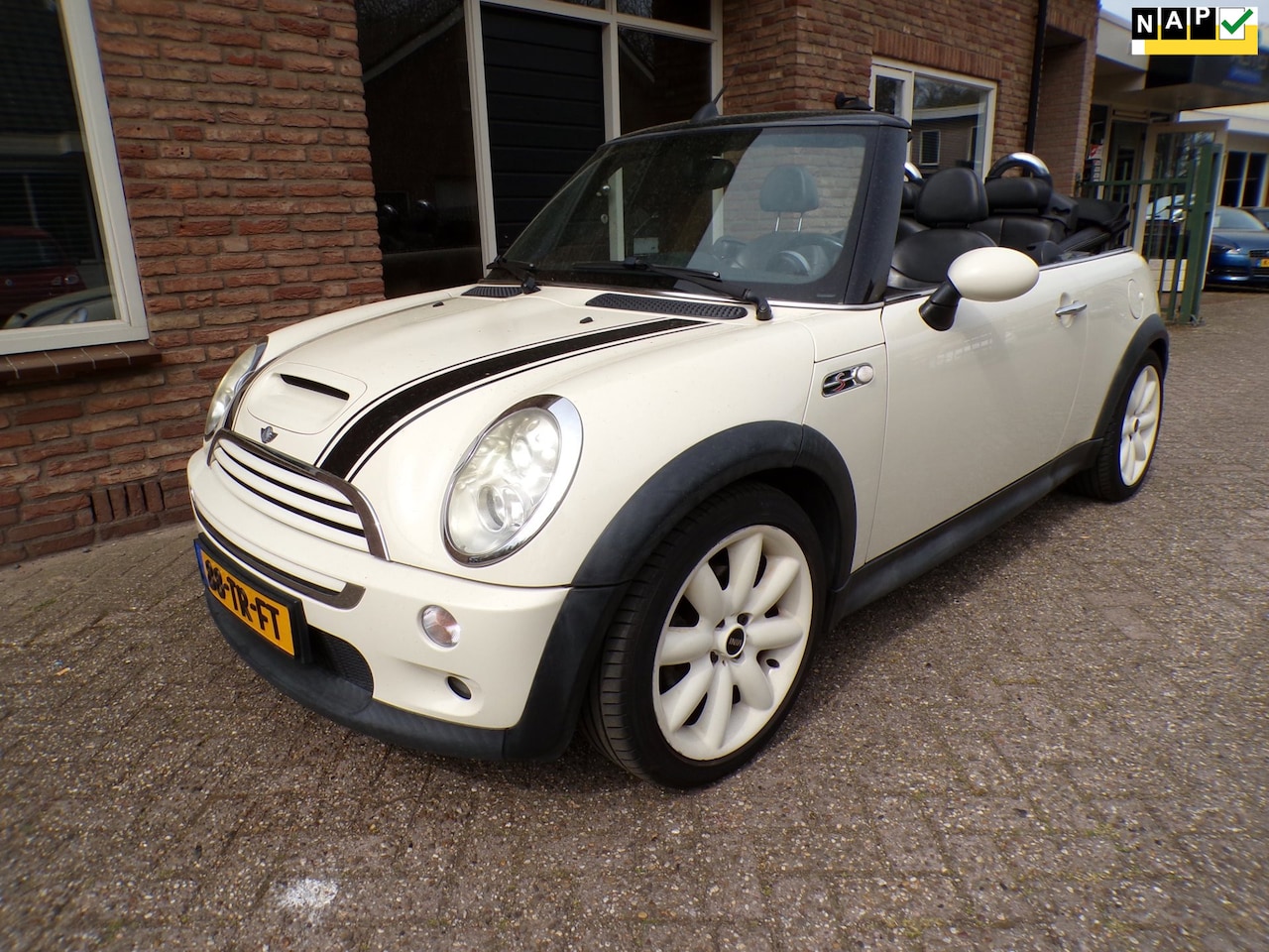 MINI Cabrio - Mini 1.6 Cooper S Chili Leder / Navi - AutoWereld.nl