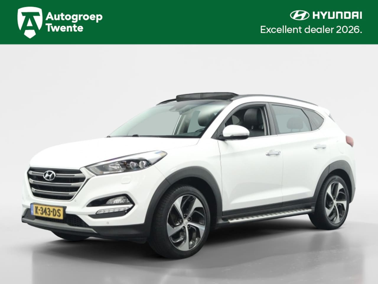 Hyundai Tucson - 1.6 T-GDi Premium Sky | Panoramadak | Navi | Camera | Leder - AutoWereld.nl