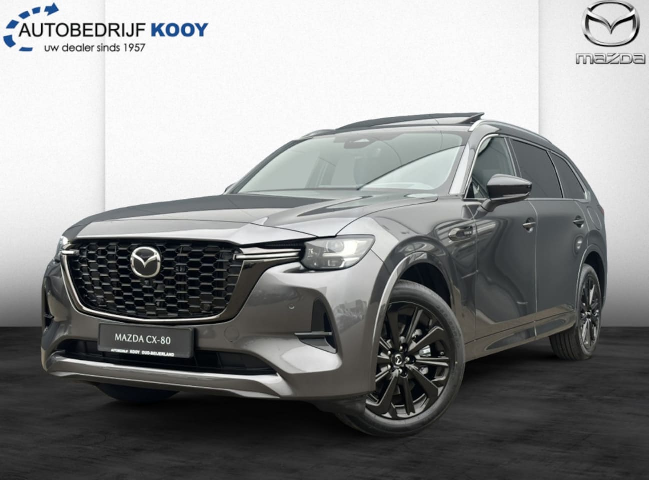 Mazda CX-80 - 2.5 PHEV Homura Plus (incl. PANO) - AutoWereld.nl