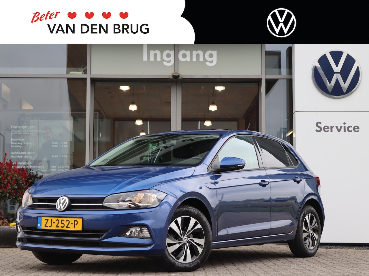 Volkswagen Polo - 1.0 TSI 95 pk Comfortline Business | App Connect | Navigatie | Parkpilot | 15" LM | - AutoWereld.nl