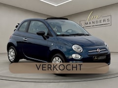 Fiat 500 C - 1.0 Hybrid Club 2023 BLAUW | Cabrio | Apple CarPlay