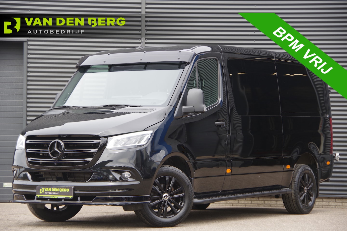 Mercedes-Benz Sprinter - 319 3.0 CDI V6 L2H1 AUT. LED, 360 CAMERA, ADAPT. CRUISE, MBUX 10'', LEDER, NAVI, CLIMA, VO - AutoWereld.nl