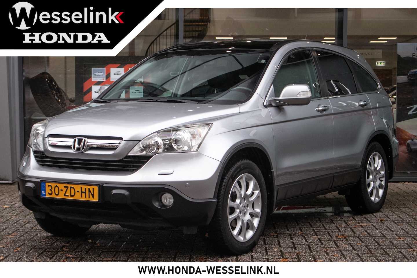 Honda CR-V - 2.0i Executive Automaat - Trekhaak | Panodak | Leder - AutoWereld.nl