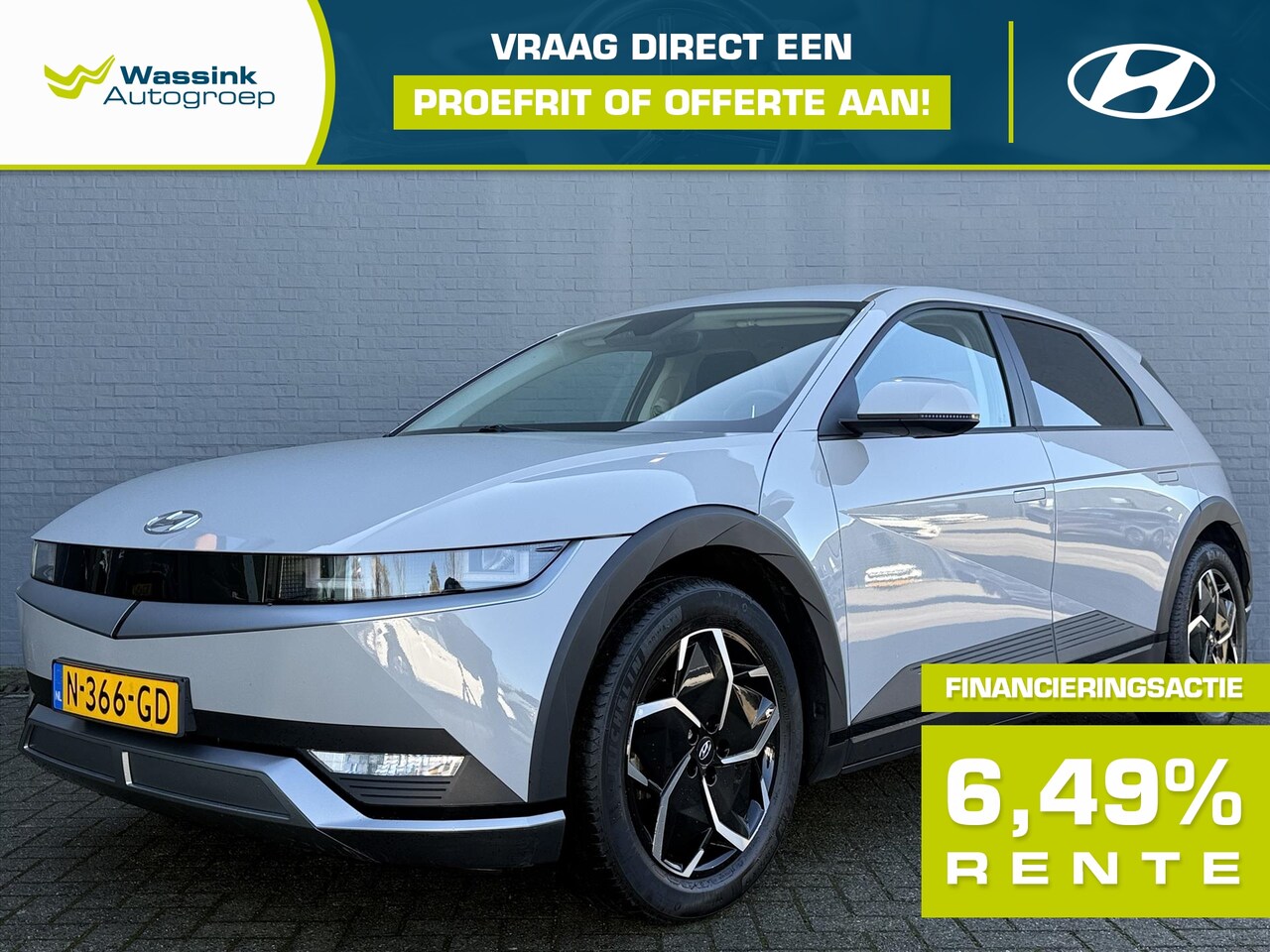 Hyundai IONIQ 5 - 73 kWh 217pk RWD Style I SOH 97% | Navigatie | Led | Achteruitrijcamera | Parkeersensoren - AutoWereld.nl