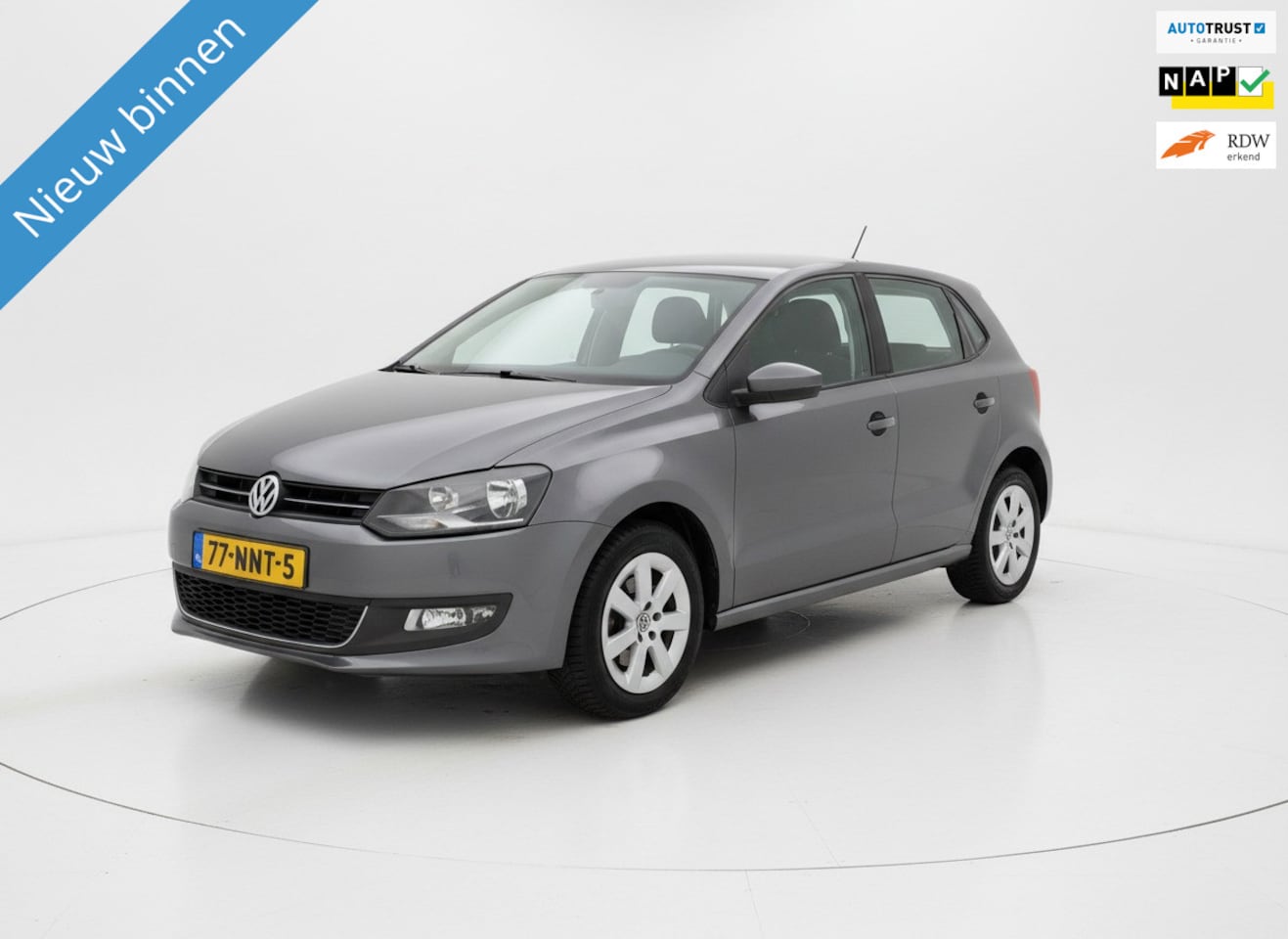 Volkswagen Polo - 1.4-16V 86PK Highline Automaat|Navigatie!! - AutoWereld.nl