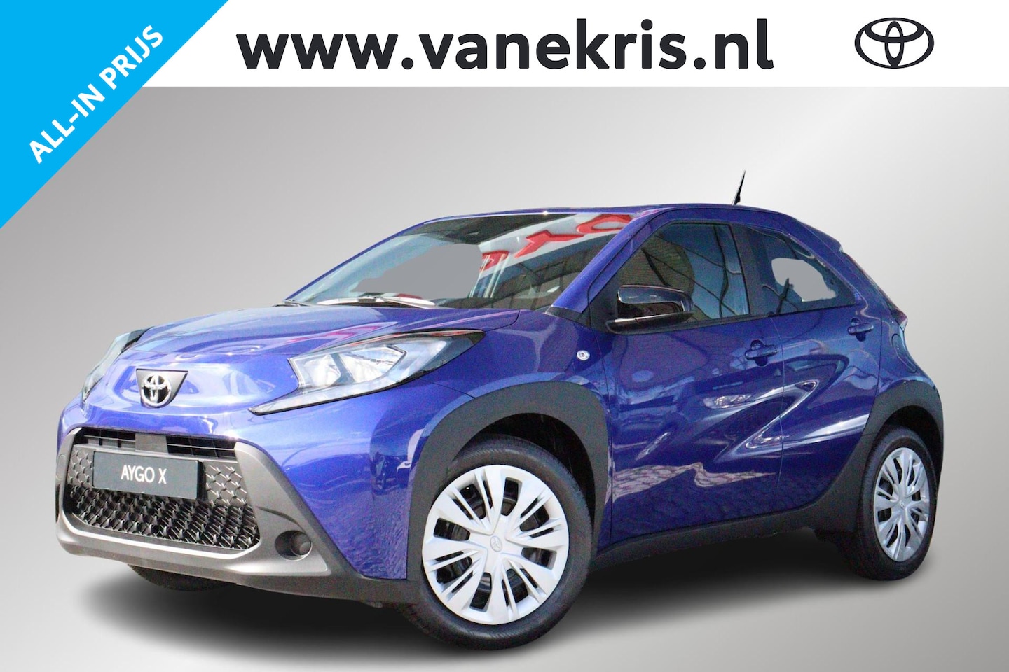 Toyota Aygo X - 1.0 VVT-i Play, Apple Carplay, Android auto, Achterruitrijcamera, - AutoWereld.nl
