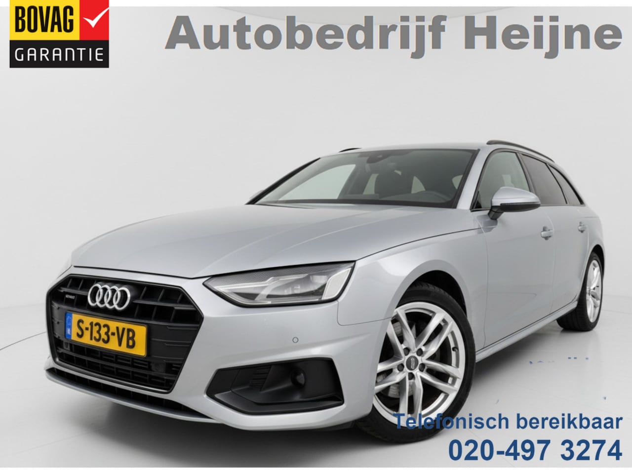Audi A4 Avant - 40 TFSI 190PK S-TRONIC LAUNCH EDITION SPORT LEDER/NAVI/TREKHAAK - AutoWereld.nl