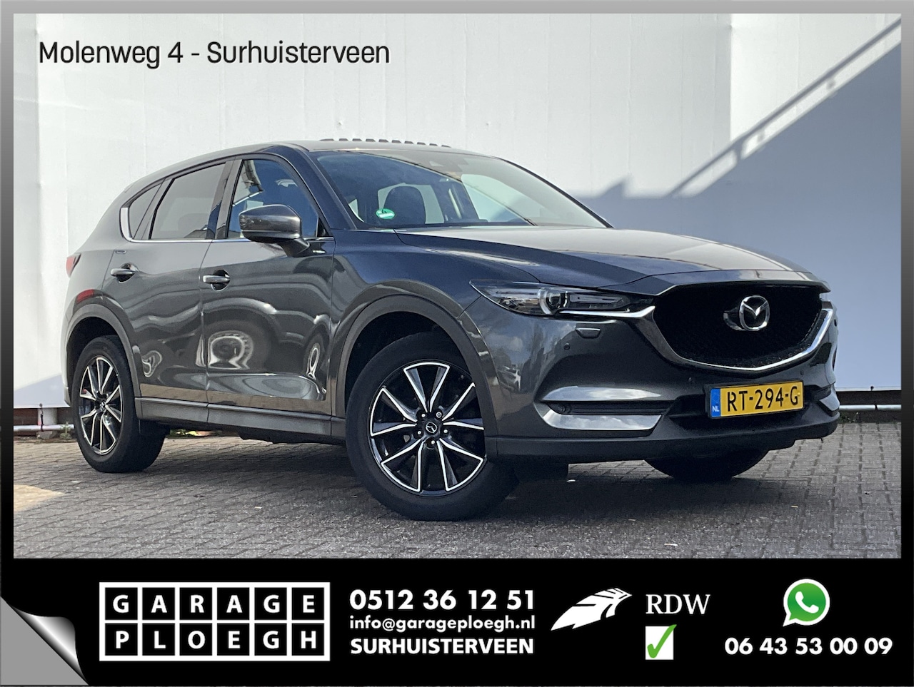 Mazda CX-5 - 2.0 SkyActiv-G 160 GT-M 4WD BOSE Pano Camera Trekhaak Winterpack - AutoWereld.nl
