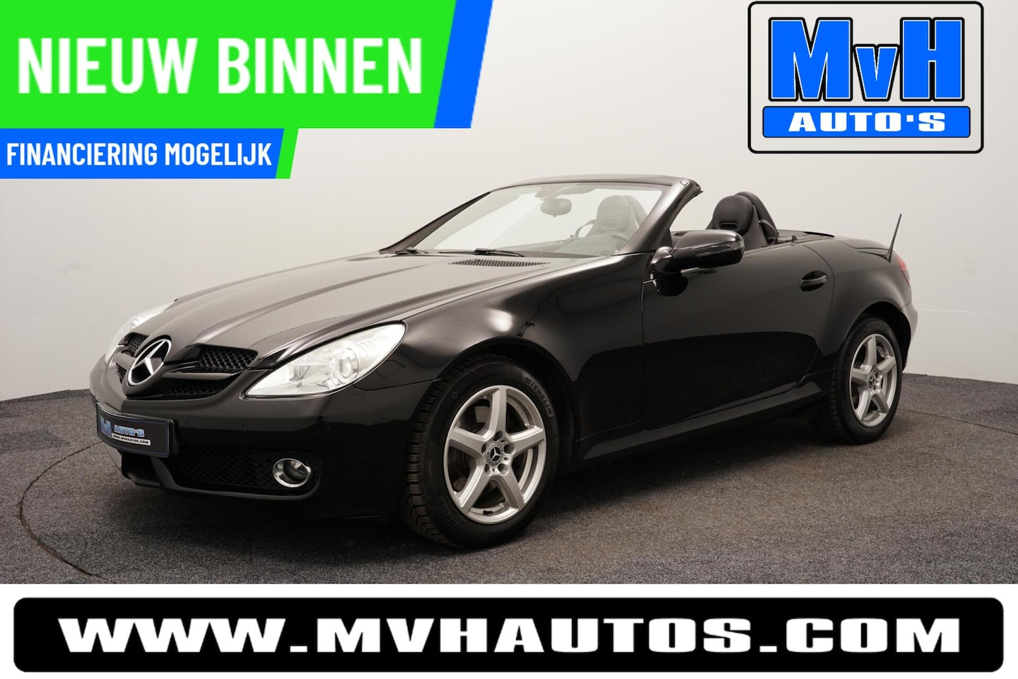 Mercedes-Benz SLK-klasse - 200 K. Prestige Plus|NEK/STOELVERW|LEER - AutoWereld.nl