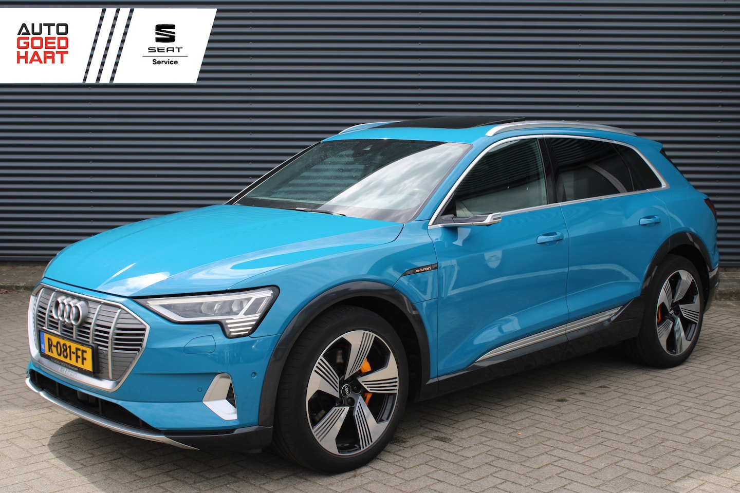 Audi e-tron - e-tron 55 Quattro advanced Pro Line Plus 95 kWh Panoramadak B&O Camera SOH 96% - AutoWereld.nl