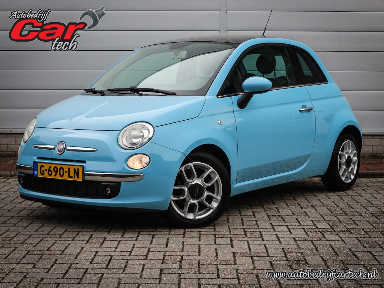 Fiat 500 - 1.2 Lounge | Airco | Audio | Panoramadak | Lichtmetaal | - AutoWereld.nl