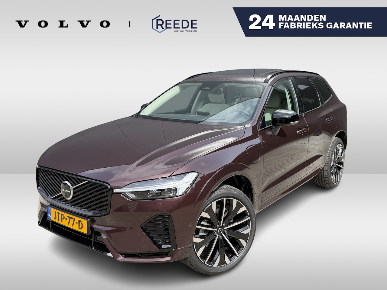 Volvo XC60 - T8 Plug-in hybrid AWD Ultra Dark | Panoramadak | 360° camera | Luchtvering | Harman Kardon - AutoWereld.nl