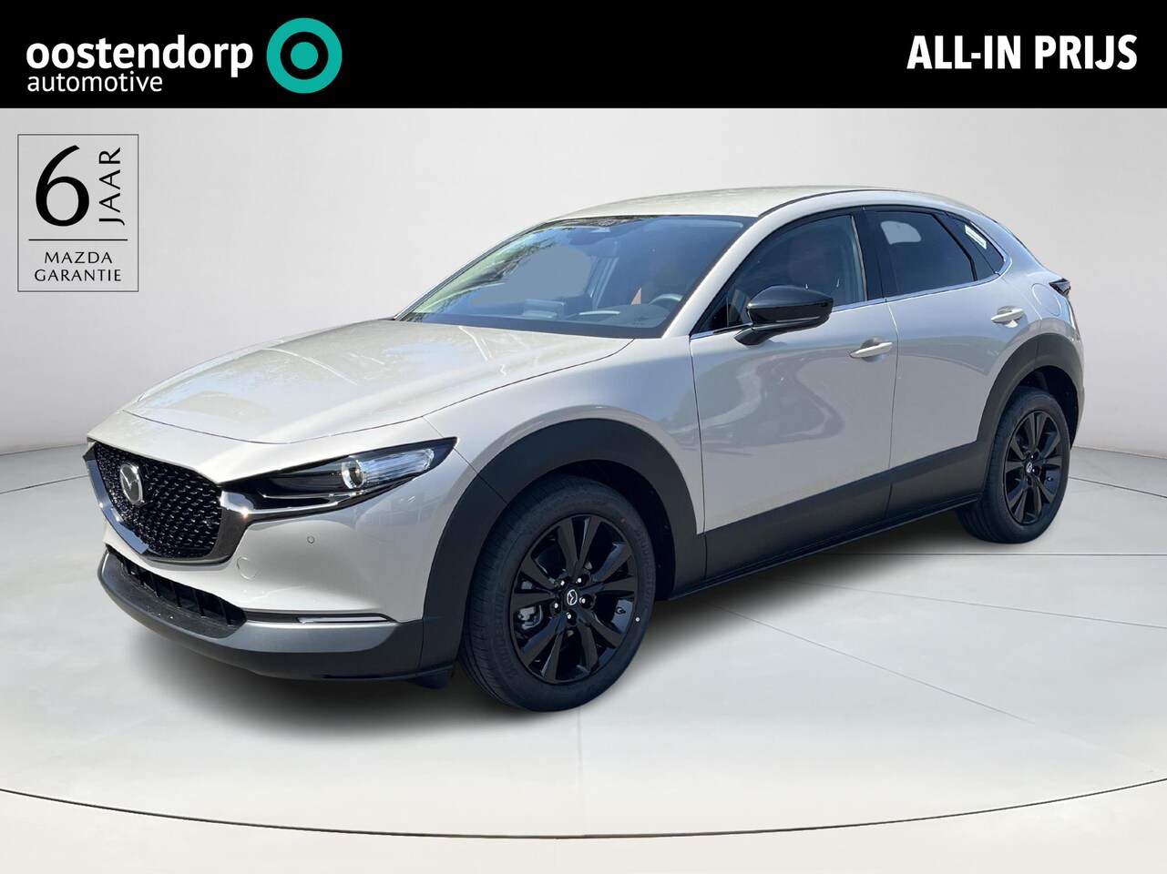 Mazda CX-30 - 2.0 e-SkyActiv-X M Hybrid Nagisa 186PK | half leder | Navigatie | BOSE Audio | - AutoWereld.nl