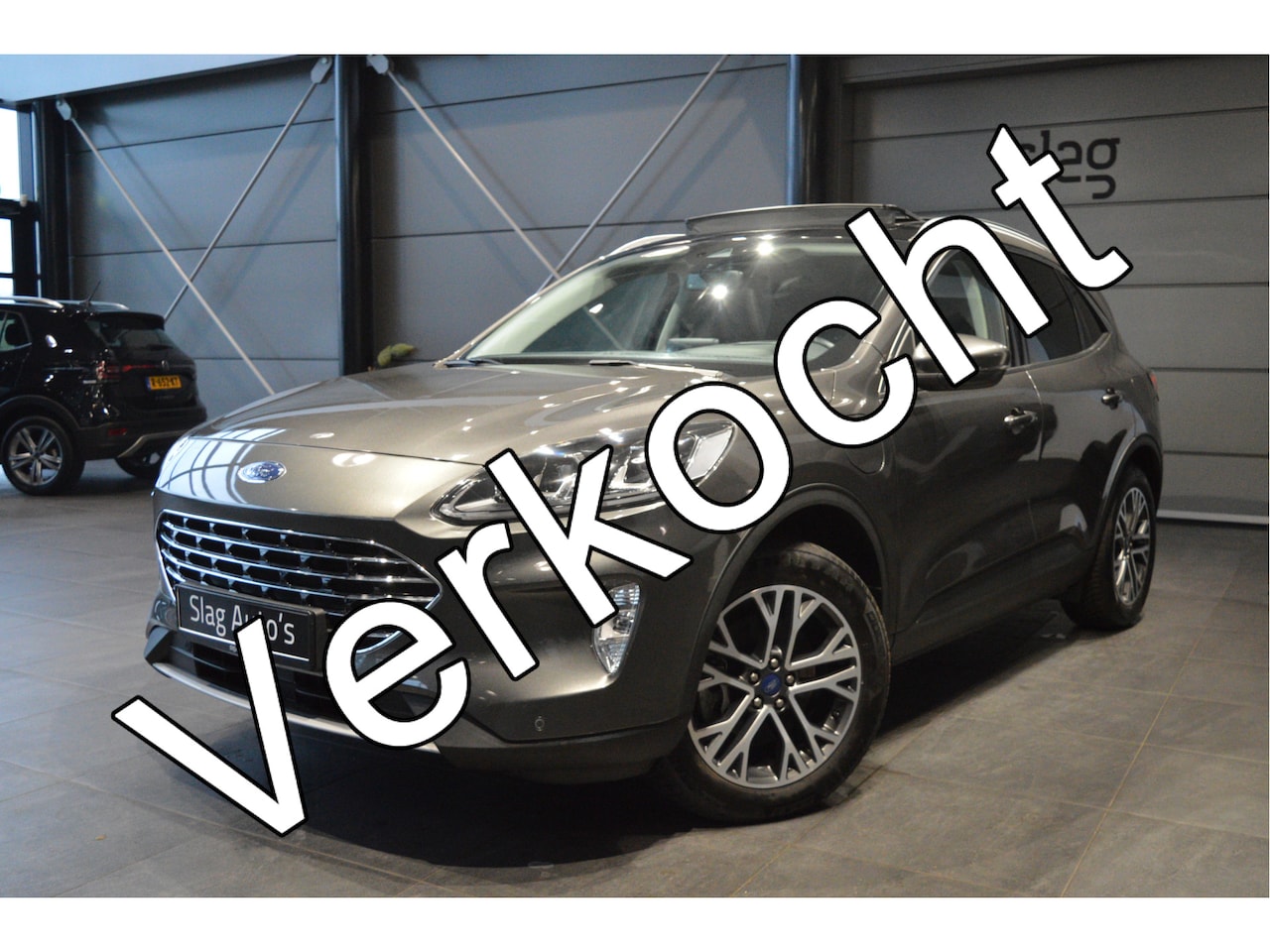 Ford Kuga - 2.5 PHEV Titanium X navi pano head up trekhaak 18 inch !! - AutoWereld.nl