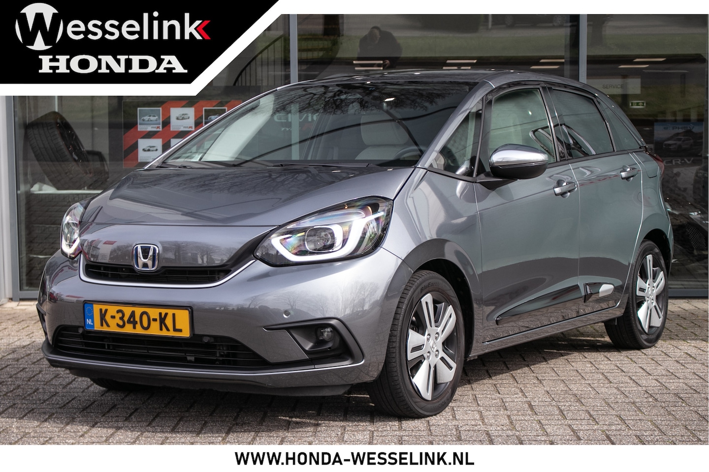 Honda Jazz - 1.5 e:HEV Executive - eerste eigenaar | Dealer ond. | Trekhaak tbv fietsendr. | Camera - AutoWereld.nl