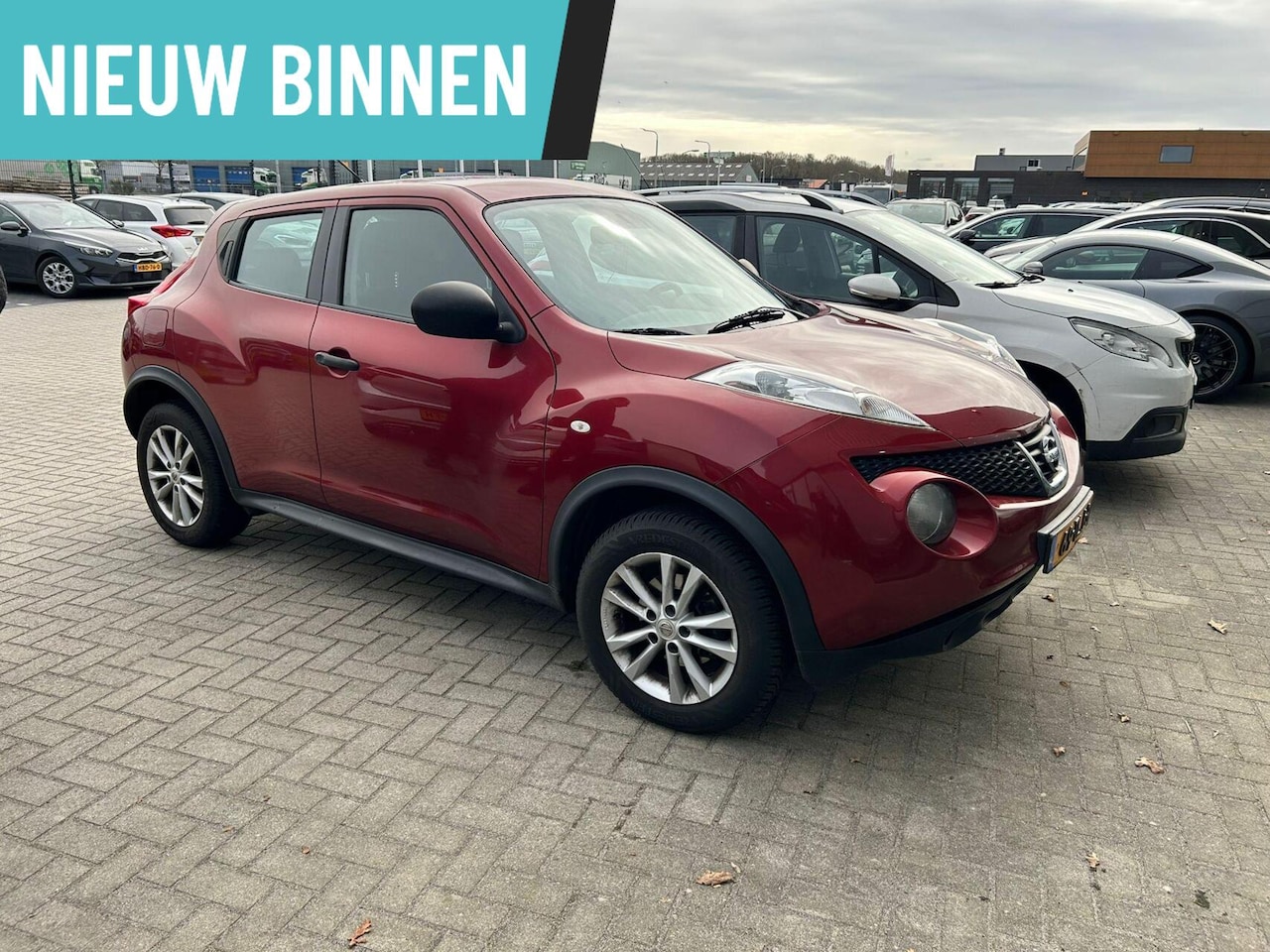 Nissan Juke - 1.6 Visia 1.6 Visia, Airco, centr. vergrendeling,lange APK - AutoWereld.nl