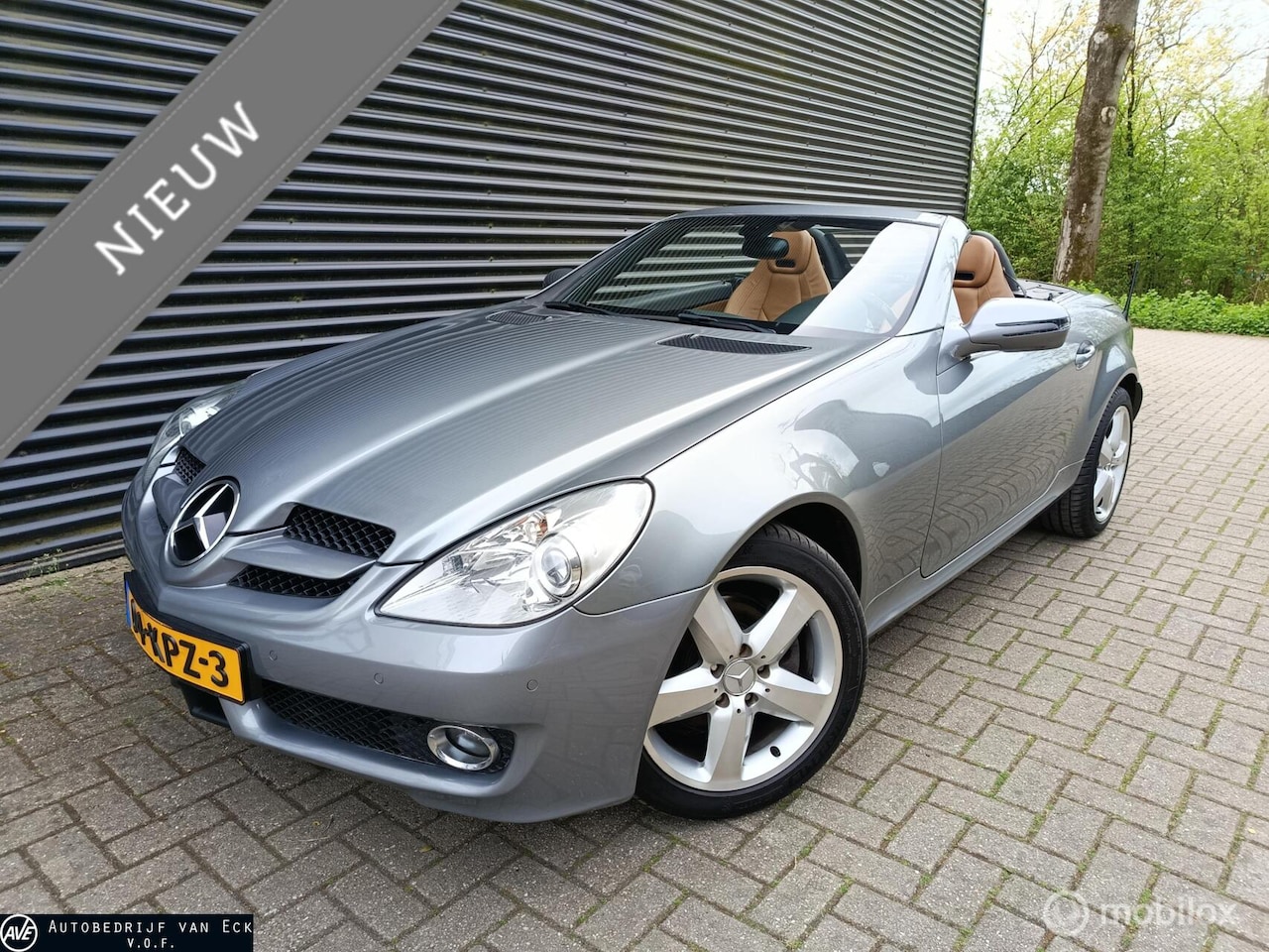 Mercedes-Benz SLK-klasse - 200 K. Prestige Plus cabrio, Leer, Cruise, Navi - AutoWereld.nl