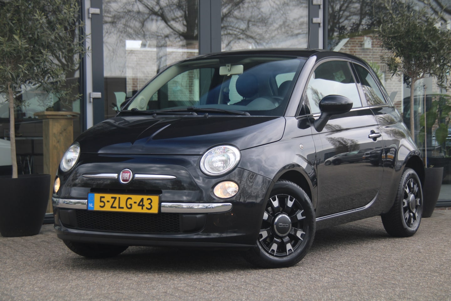 Fiat 500 - 1.2 Lounge | Pano | Leder | LM | - AutoWereld.nl