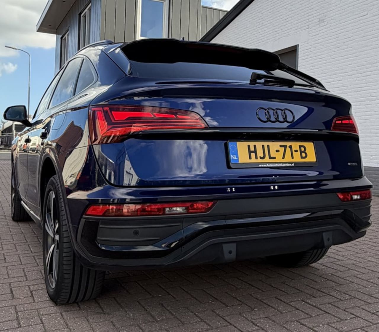 Audi Q5 Sportback - 50 TFSI e S edition Quattro 367pk 2022 Blauw - AutoWereld.nl