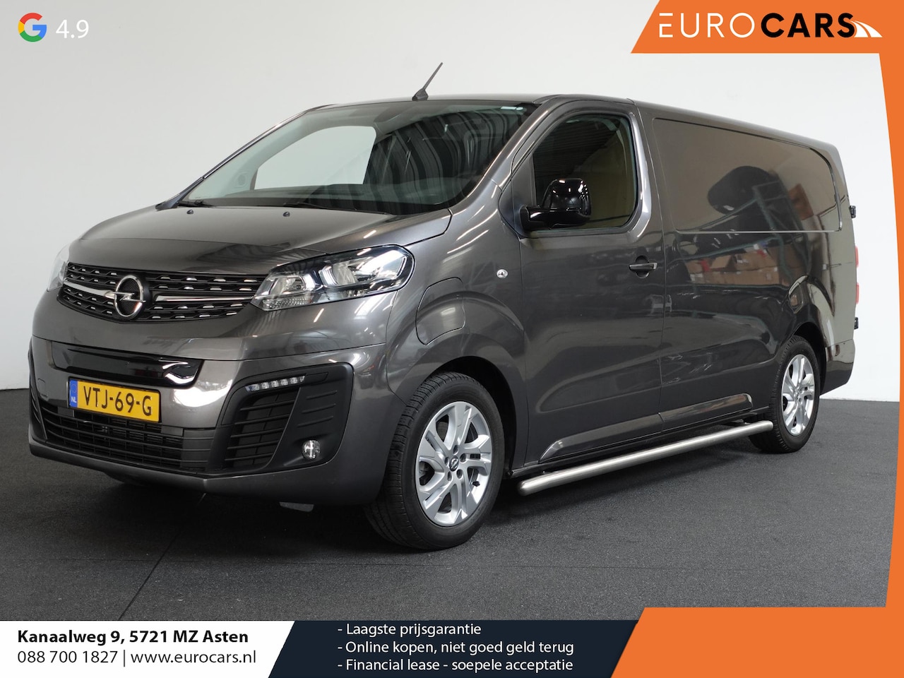Opel Vivaro-e - L3H1 Edition 75 kWh Automaat Airco Navigatie Cruise Control WLTP 317 km actieradius - AutoWereld.nl