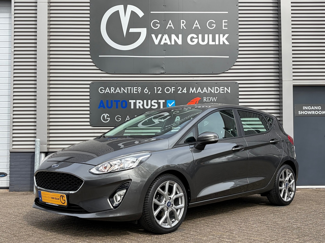 Ford Fiesta - 1.0 EcoBoost 101PK Automaat,CarPlay,Clima,Cruise,Isofix,ElektrRamen+Spiegels,Stoel+StuurVe - AutoWereld.nl